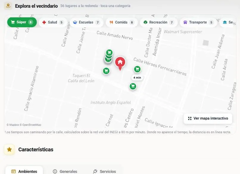 Captura real: ¿Es buena zona para vivir?